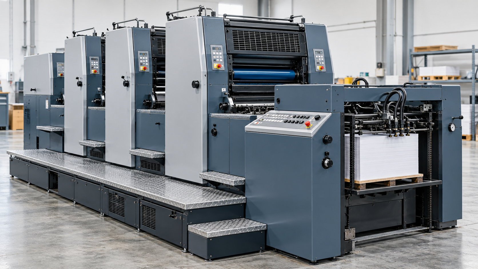 海德堡胶印设备 / Heidelberg offset printing press